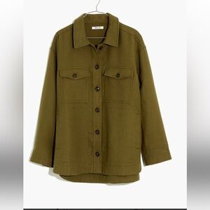 Madewell Branner Waffleback Shacket